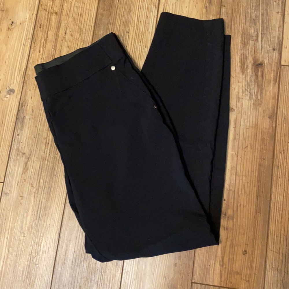 Black skinny dress pants from maurices. Size medium short
